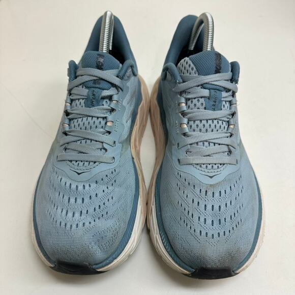 Hoka Arahi 5 Support Shoe Running Sneaker Women's Size 7.5 Light Blue - Picture 3 of 12